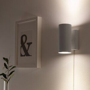 IKEA NYMÅNE Wall Up/Downlight, Set of 2, White, New and Unused, Plug-In
